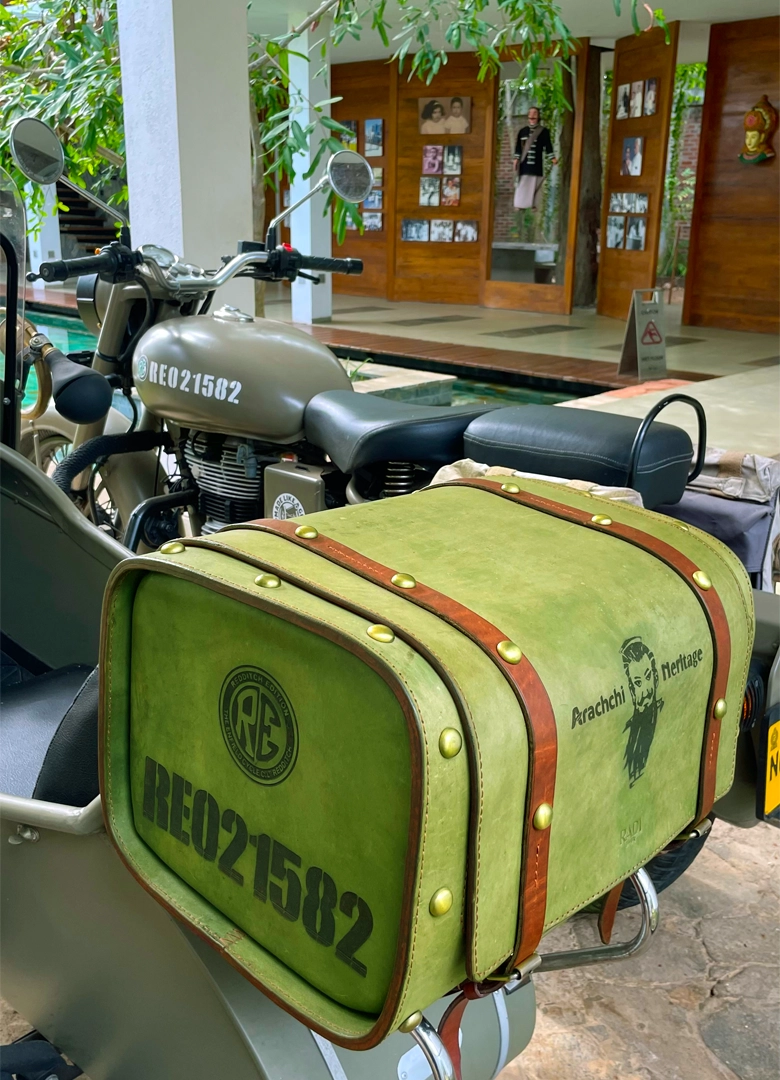 Royal Enfield Trunk Leather Luggage Bag