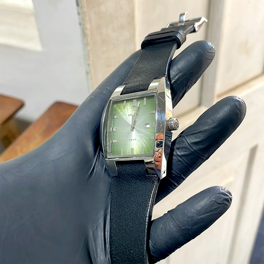 leather crafting class - watch strap